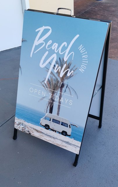A-Frame, Flag And Pull-Up Banner by No Limit Digital, Wyong NSW - example 1