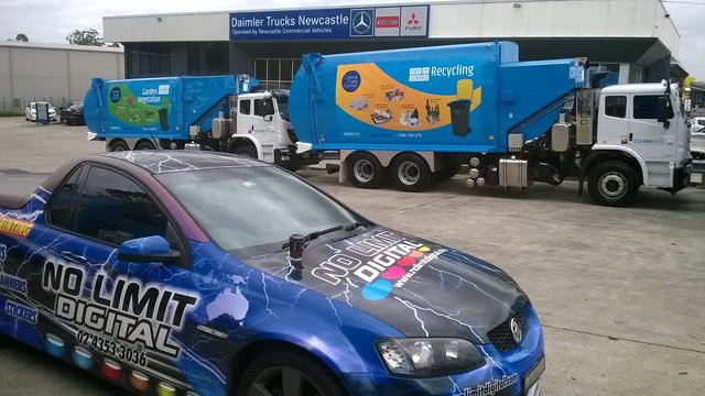 Vehicle Wrap by No Limit Digital, Wyong NSW - example 1