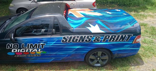 Vehicle Wrap by No Limit Digital, Wyong NSW - example 6